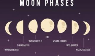 月相变化图 月相变化图